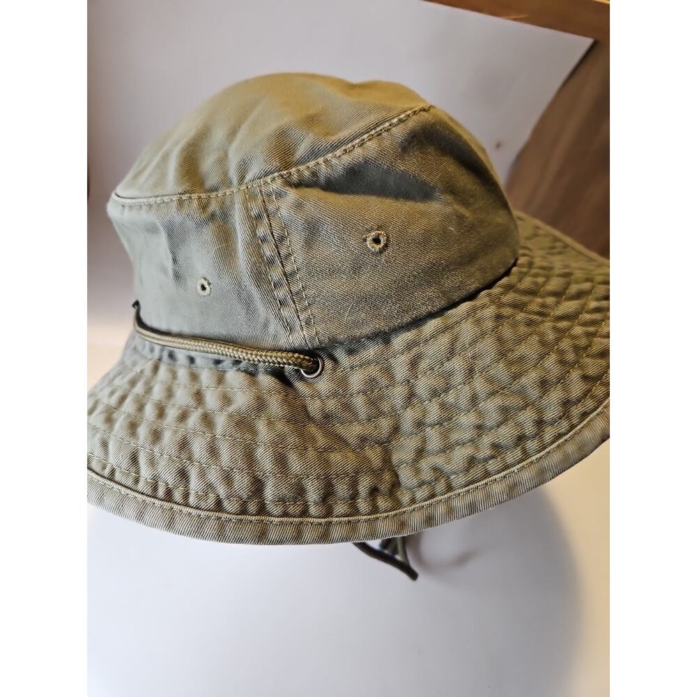 Dorfman Pacific Boonie Hat Mens Small OG Green DPC Safari Bucket Cap